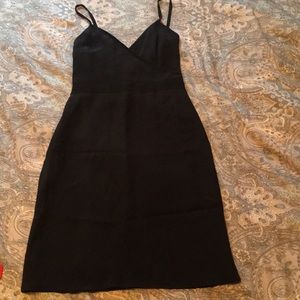 Banana Republic Black Silk Dress Size 2
